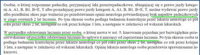 Padaczka a prawo jazdy kat B Padaczka a prawo jazdy kat B
