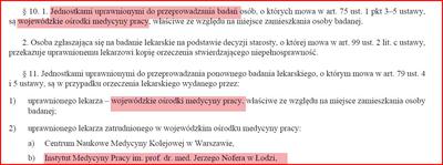 Badania lekarskie odbywają się w WOMP Badania lekarskie odbywają się w WOMP