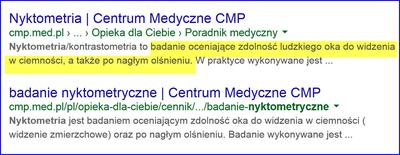 Definicja nyktometrii