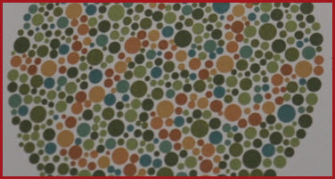 Częściowy daltonizm u kierowcy kategorii E/C