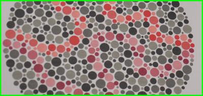 Tablice do badania daltonizmu u kierowców