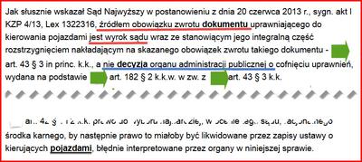Odzyskanie prawa jazdy C+E po wyroku sądu