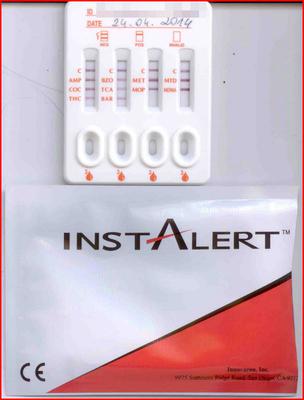 Panel 10 testów narkotycznych negatywny