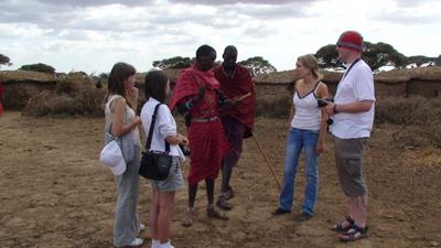 Kenia - spotkanie z miejscowymi