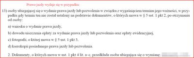 Przygotuj te dokumenty do wydziału komunikacji