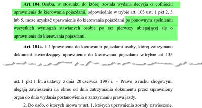 Cofnięcie uprawnień na prawo jazdy