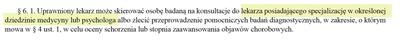 Czy lekarz może skierować Cię do Psychologa?