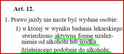 Aktywna forma uzależnienia od substancji