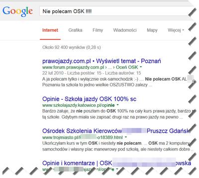 Nie polecam OSK dla kandydatów na kierowców!!