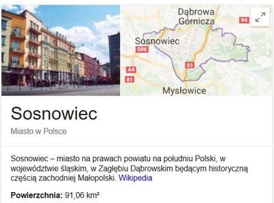 Zdjęcie miasta Sosnowiec
