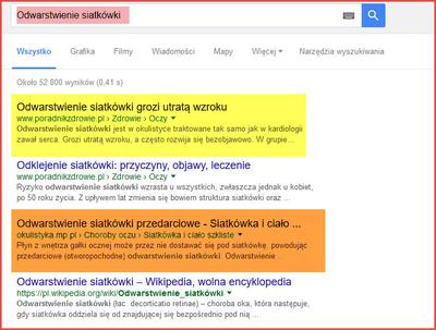 Odwarstwienie siatkówki