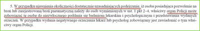 Policja ma prawo skierowania na badania lekarskie