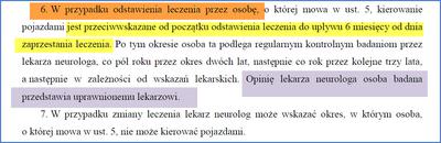 Norma badań na prawo jazdy po odstawieniu leczenia przeciwpadaczkowego