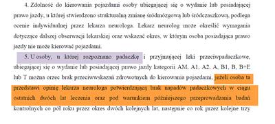 Zasady prawka dla osób z padaczką