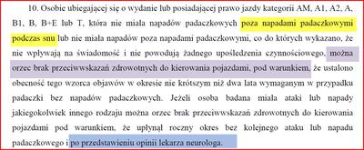 Zasady oceny napadów padaczkowych w czasie snu