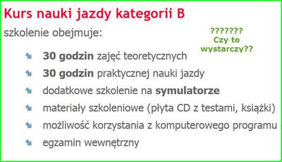 Czy 30 godzin praaktycznych  kursu wystarczy do egzaminu?