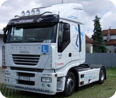 Świadectwo kwalifikacji ciężarówka Iveco Kraków