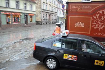 Taksówka w Leśnicy