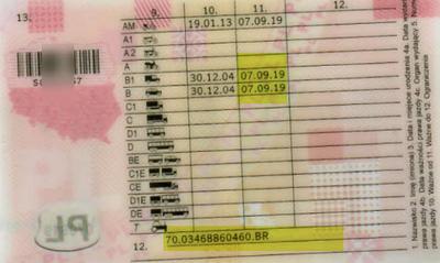 Prawko polskie wymienione z zagranicznego