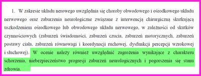 Zasady oceny schorzeń neurologicznych u Kierowcy